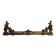 bronze fireplace bar