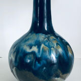 Art Deco vase in salt-glazed stoneware by Labrec by Labrut & Recullé