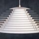 Danish Sculptural Hekla Pendant Lamp from Fog & Mørup, 1970s
