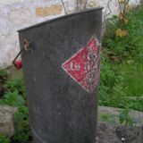 Zinc coal bucket