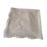 Taie with embroidery