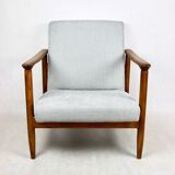 Light Blue GFM-142 Armchair by Edmund Homa, 1970s