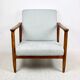 Light Blue GFM-142 Armchair by Edmund Homa, 1970s