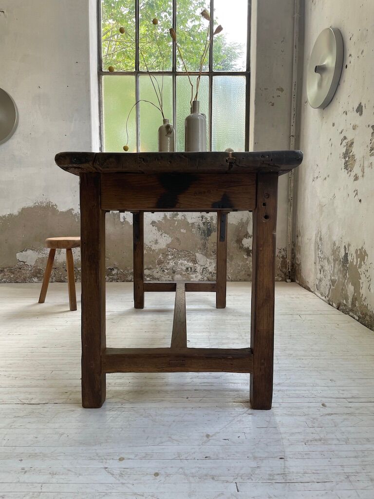 Work farm table established oak