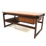 Scandinavian teak bench "Petita", Jørgen Maahr & Otto Nielsen, Möbel-IKÉA, Sweden, 1960