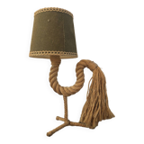 Lampe Coq Corde Circa 1950