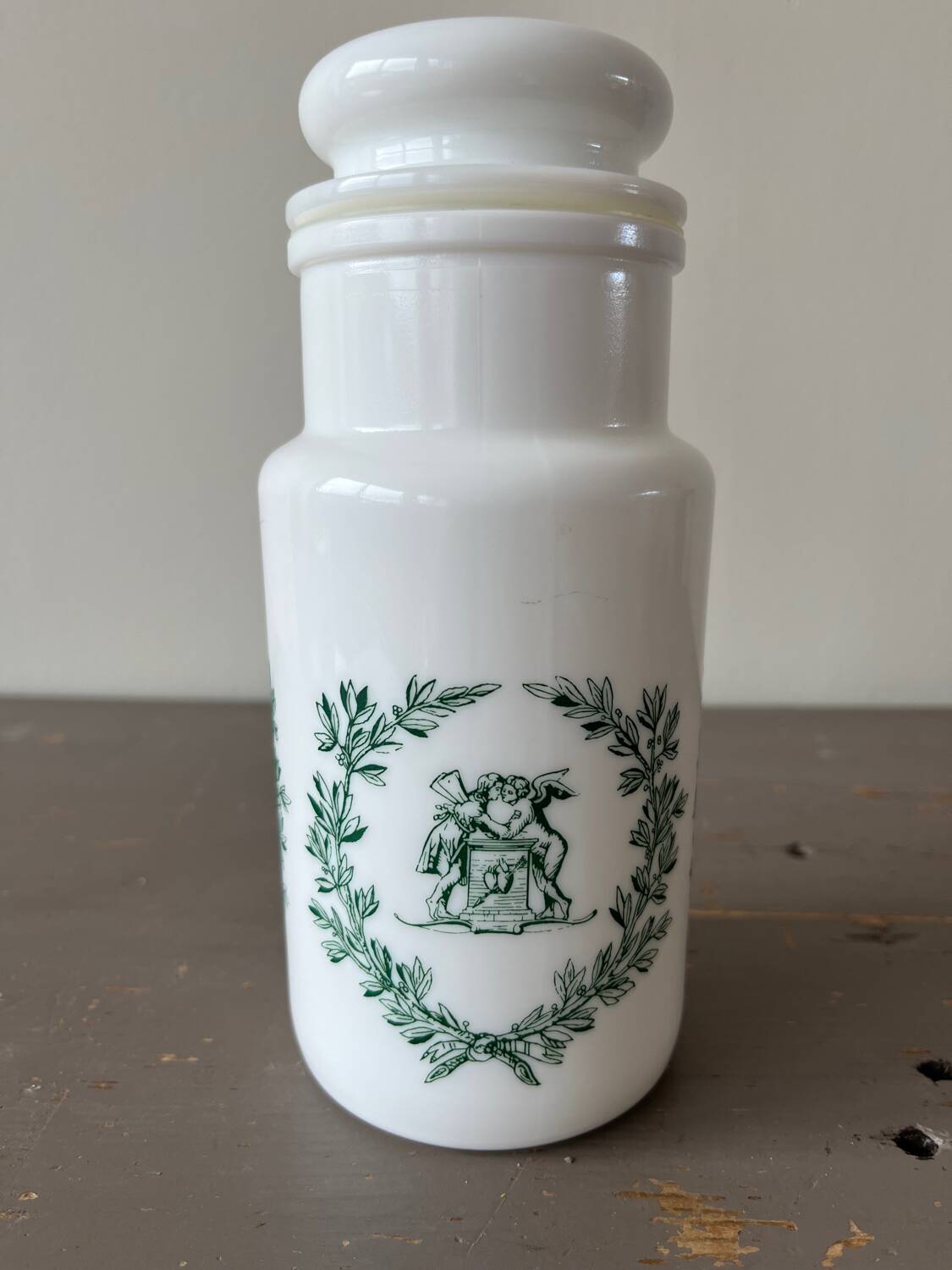 Opaline apothecary jar