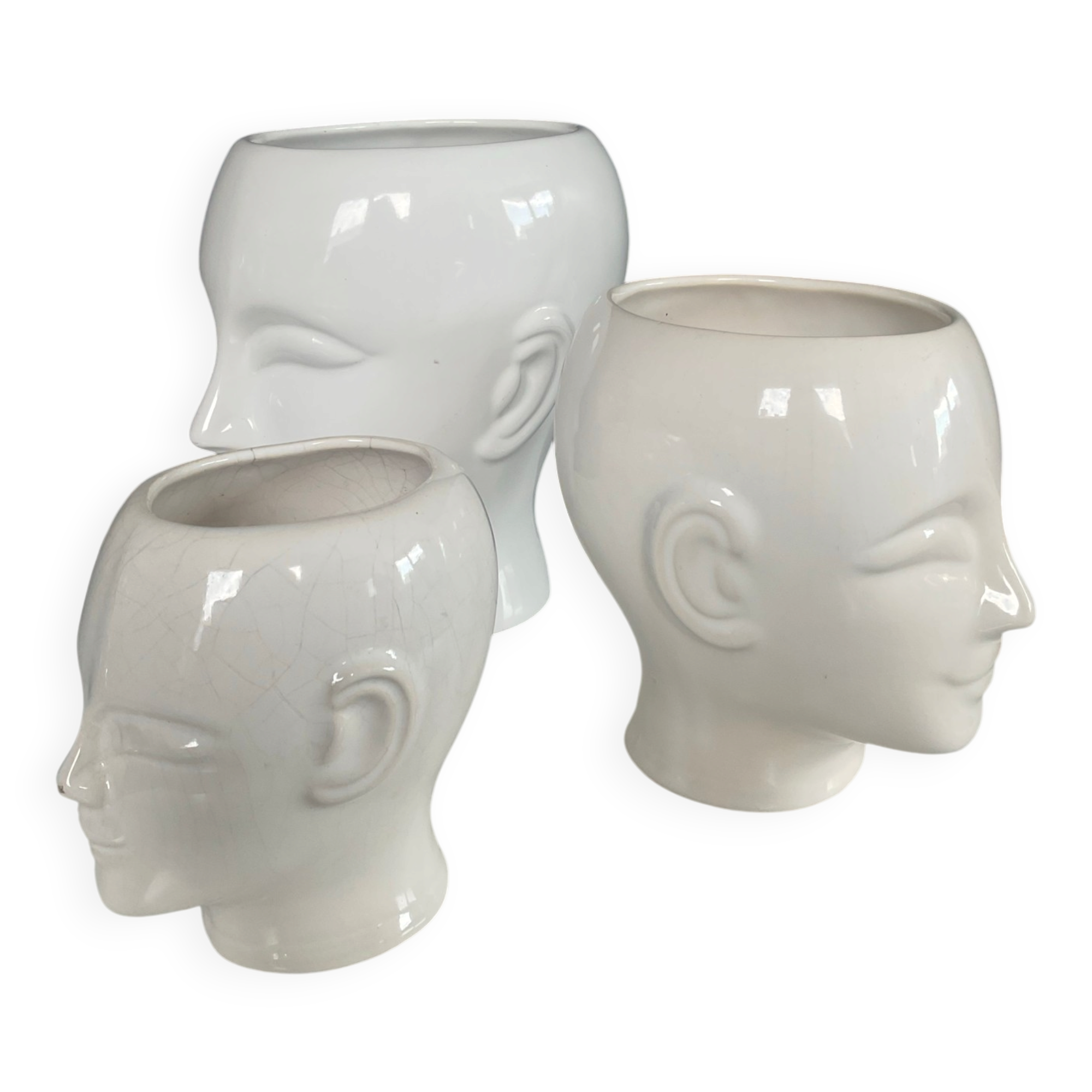 Vintage ceramic cache pot from the 1980s.