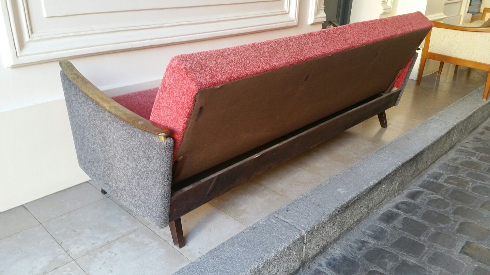 Daybed sofa convertible years 50-60 vintage original perfect state