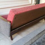 Daybed sofa convertible years 50-60 vintage original perfect state