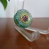 Murano paper press multicolored Millefiori flowers