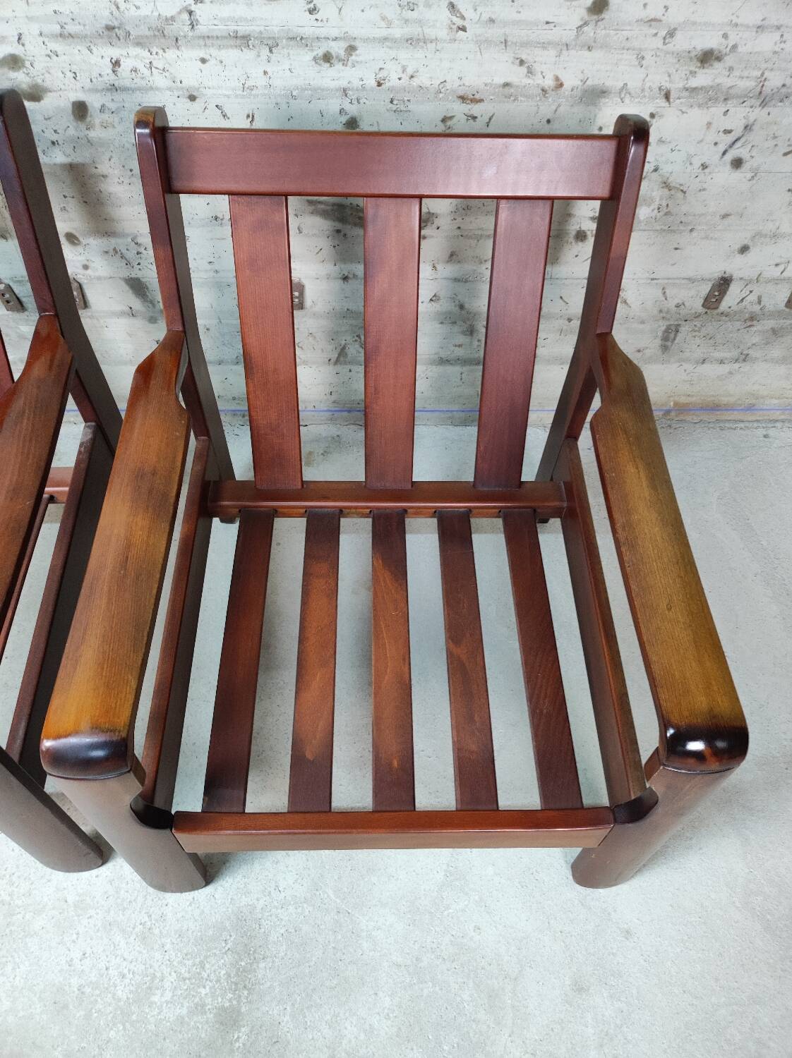 Pair of Scandinavian armchairs