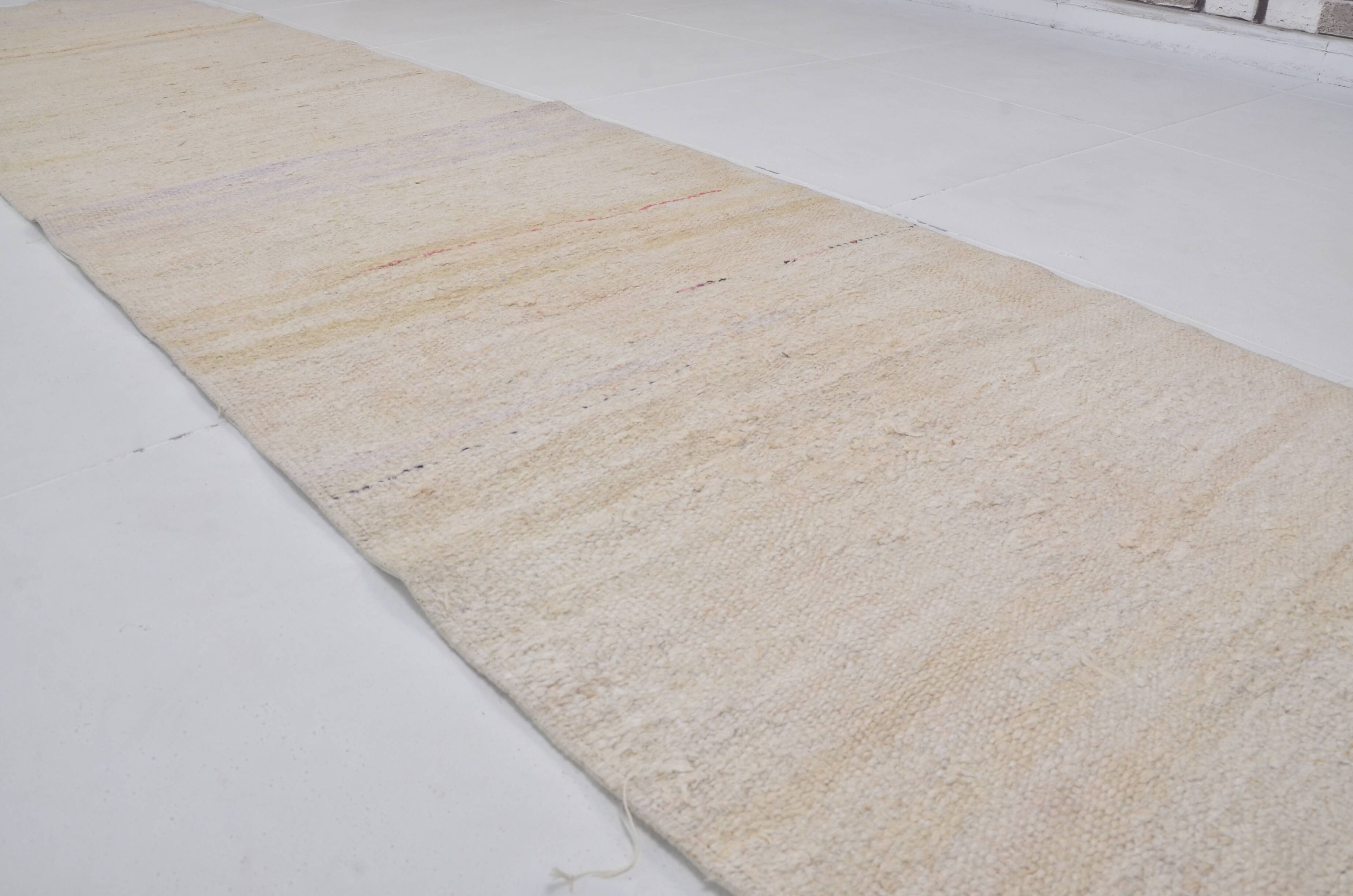 Vintage Turkish Hemp Kilim Runner sku3982