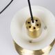 Paire de 2 lampes danoises de l'ère spatiale des années 1970.