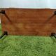 Wooden chest of drawers with gilded handle
