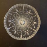 Vase vintage année 50/60 en verre ciselé