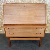 1960s 1970s teak secretary dresser Arne Wahl Iversen for Vinde Møbelfabrik
