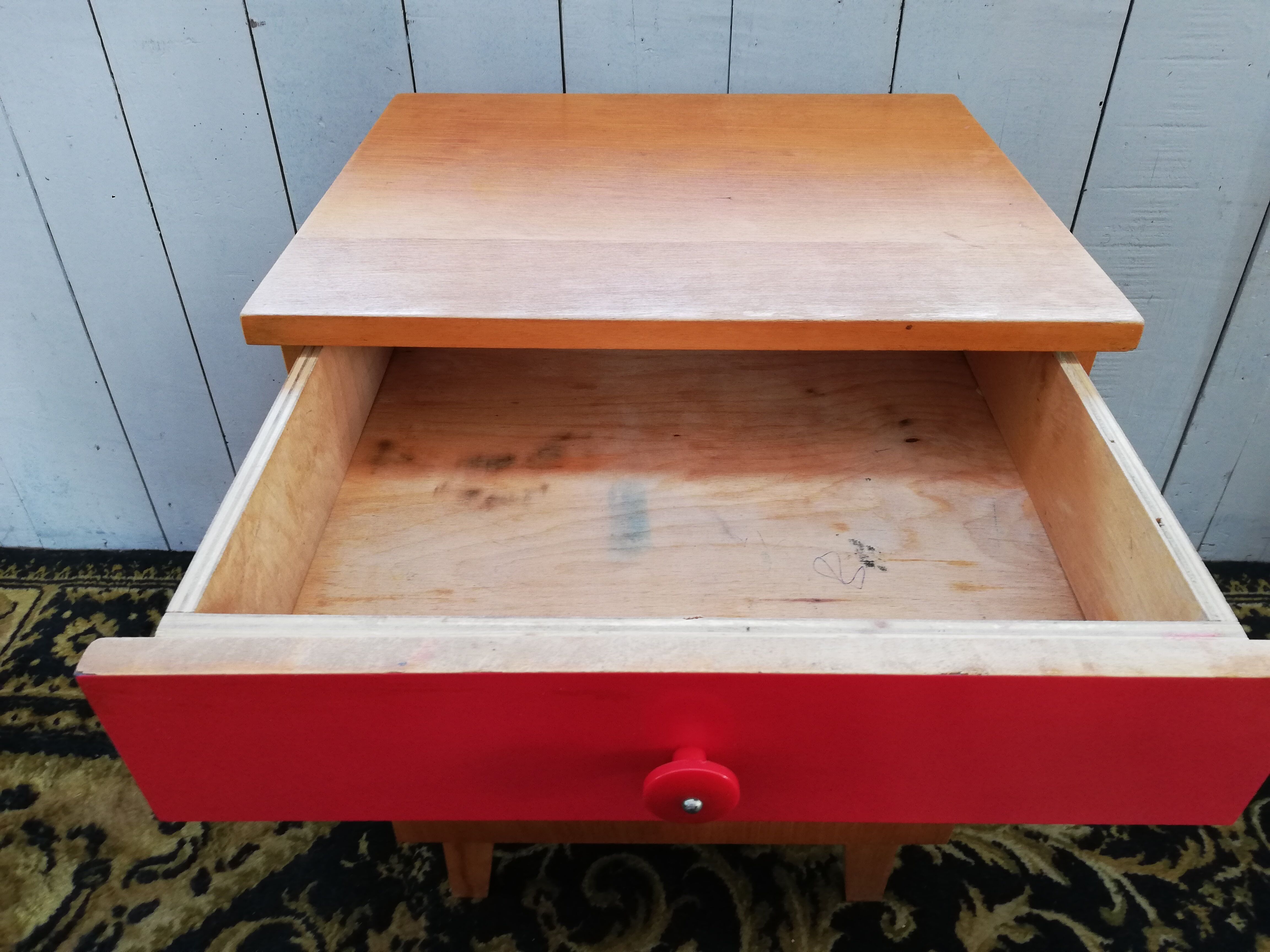 Pair of bedside tables, Czech