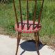 Chairs with splayed legs, vintage models
