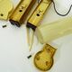 Pair of vintage erco 921 patent zippered wall light germany. year 70