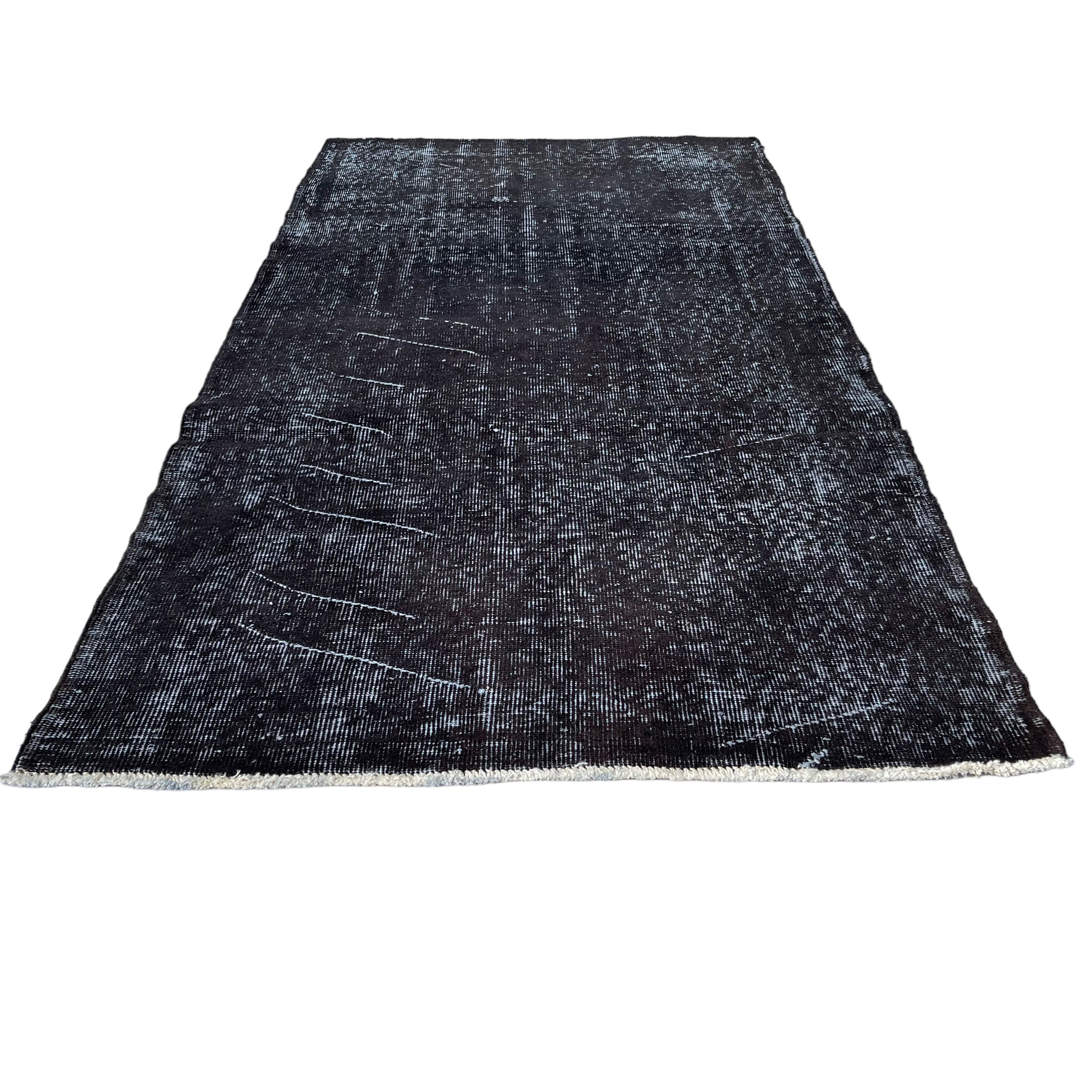 Vintage distressed turkish rug , 200 x 100 cm