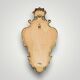 Golden Baroque Resin Wall Mirror – Rococo Style