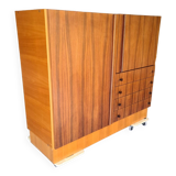 Teak storage unit, Luigi Bartolini sideboard 1960