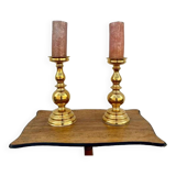 Chandeliers en laiton