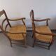 Pair of Armchairs in Cherry Wood