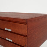 Teak desk design by Kai Kristiansen scandinavian design of the 1970s