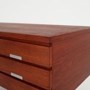 Teak desk design by Kai Kristiansen scandinavian design of the 1970s