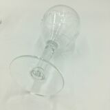 Lot of 7 crystal wine glasses