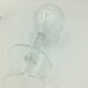 Lot of 7 crystal wine glasses