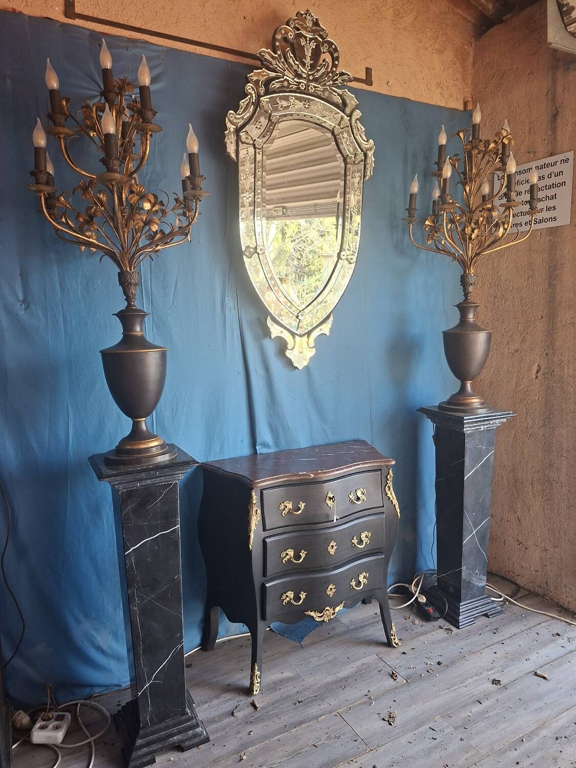 Paire de lampes