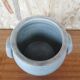 Glazed stoneware pot