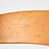 Pine dining set by Rainer Daumiller, Set of 7