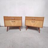 Pair of bedside tables, 1960