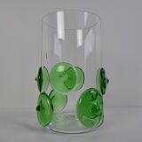 Set of six glasses Glasswork Nový Bor, 1950s.