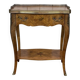 1970s Louis XV style side table in rosewood and beech.