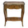 1970s Louis XV style side table in rosewood and beech.