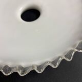 White opaline lampshade late 19th early 20th century