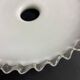 White opaline lampshade late 19th early 20th century
