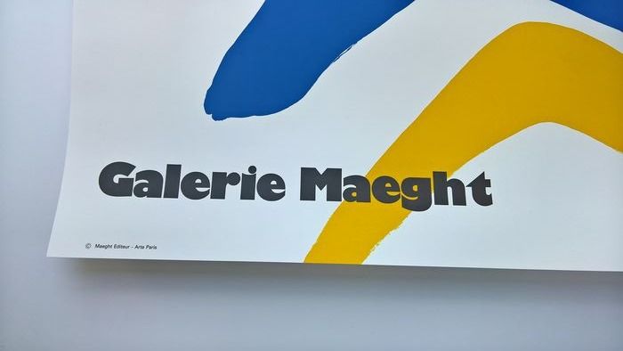 Original poster by Alexander Calder