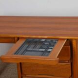 Wooden desk produced by Hafele in the 1980s
