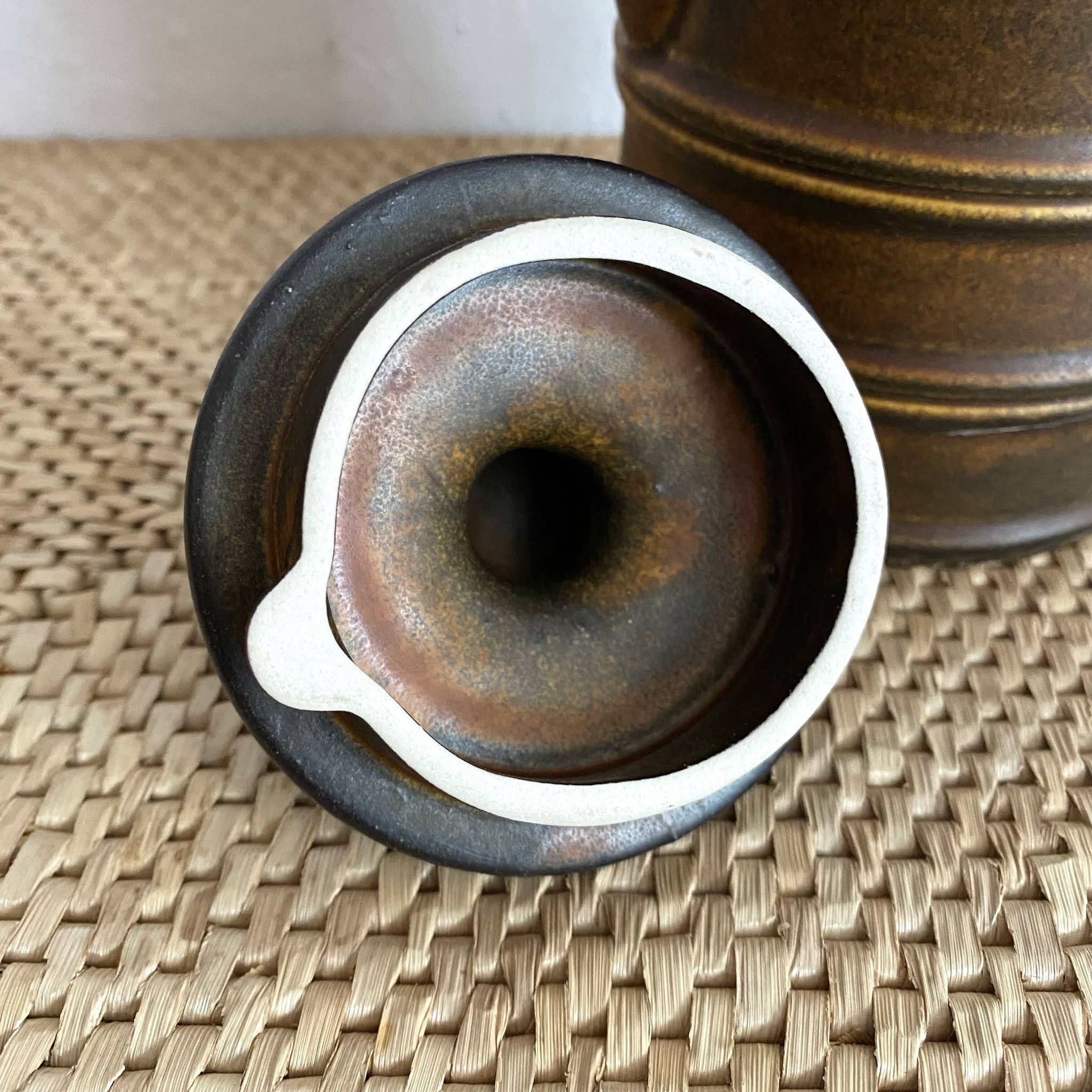 Vintage stoneware teapot