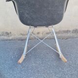 Rocking chair RAR fiberglass by Charles & Eames 1970