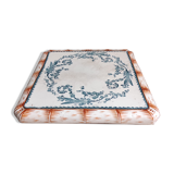 Antique French porcelain trivet