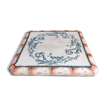 Antique French porcelain trivet