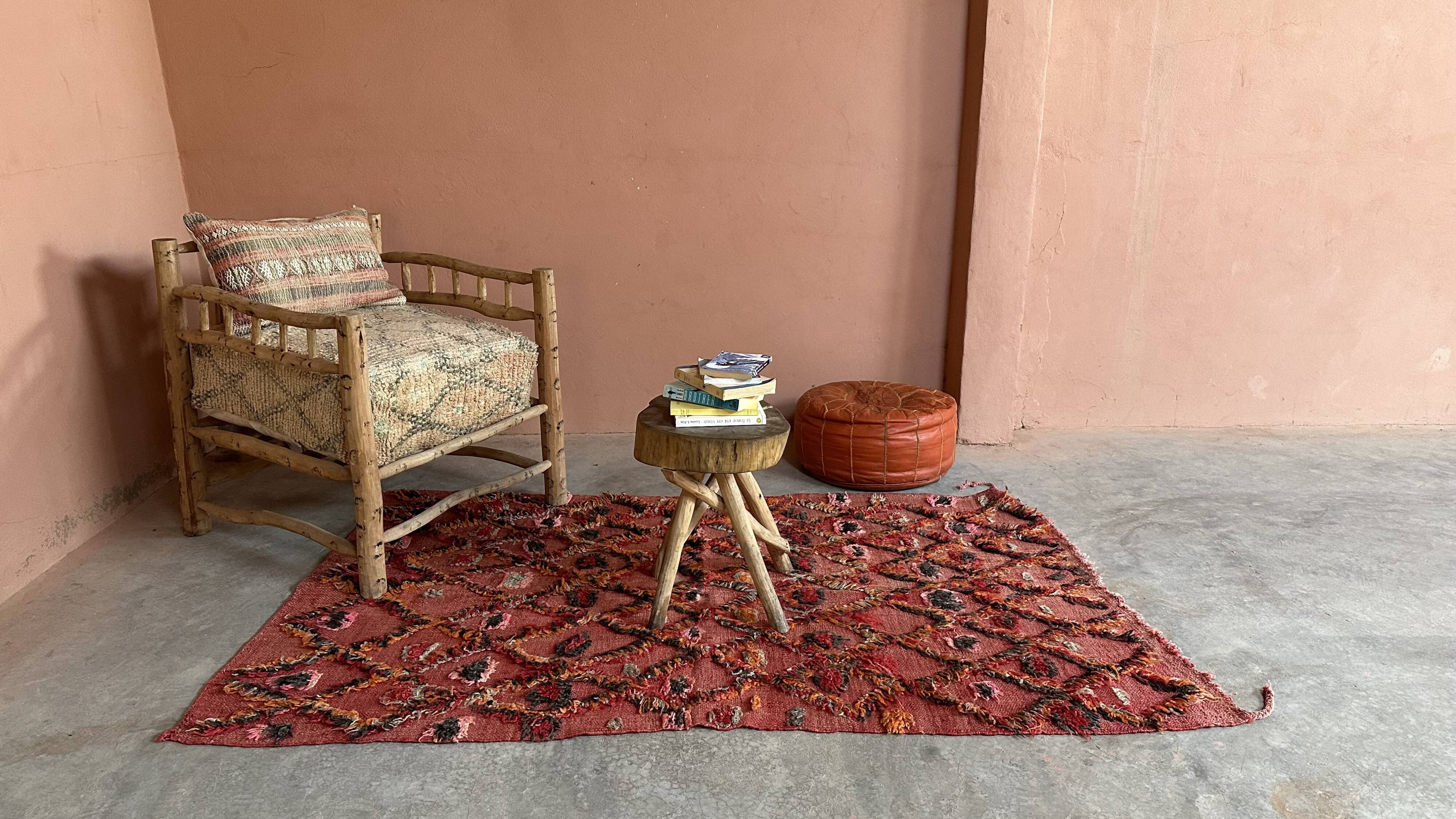 Berber kilim talsint rug - 202 x 121 cm