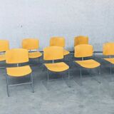Max Stacker Conference & Office Chairs by Steelcase Strafor, 1980s, Set of 8